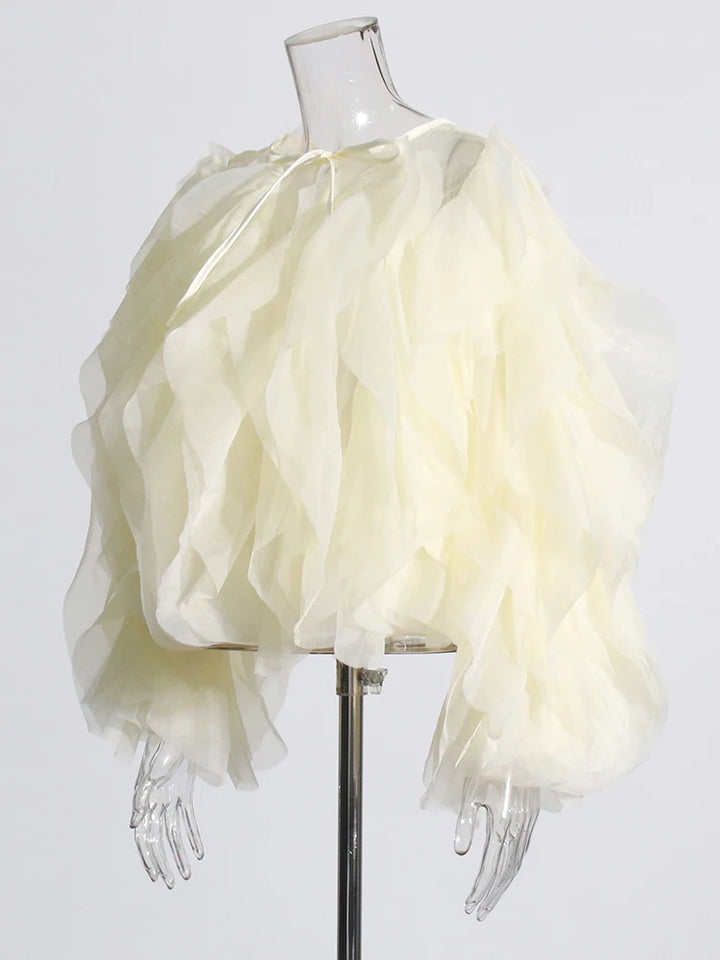 Stylish Ruffles Fashion Blouse