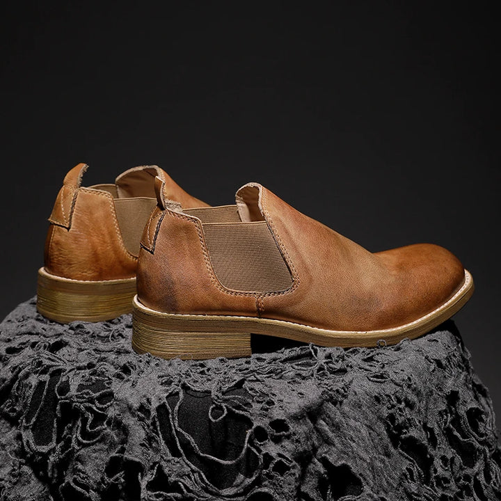 Noble Low-Top Leather Chelsea Shoes