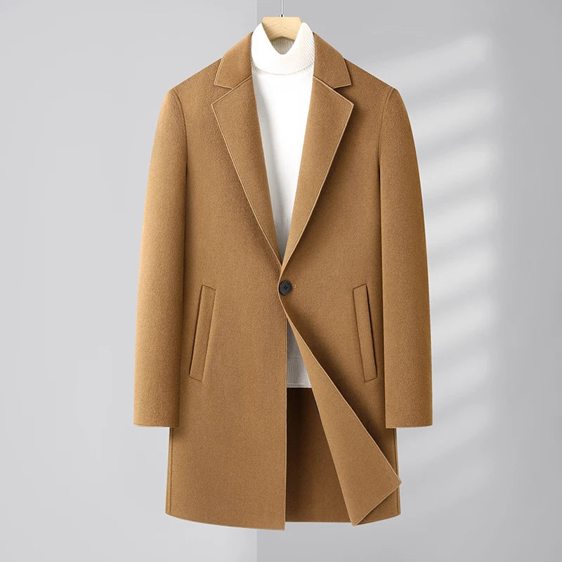 High-Quality Double-Sided Wool Coat