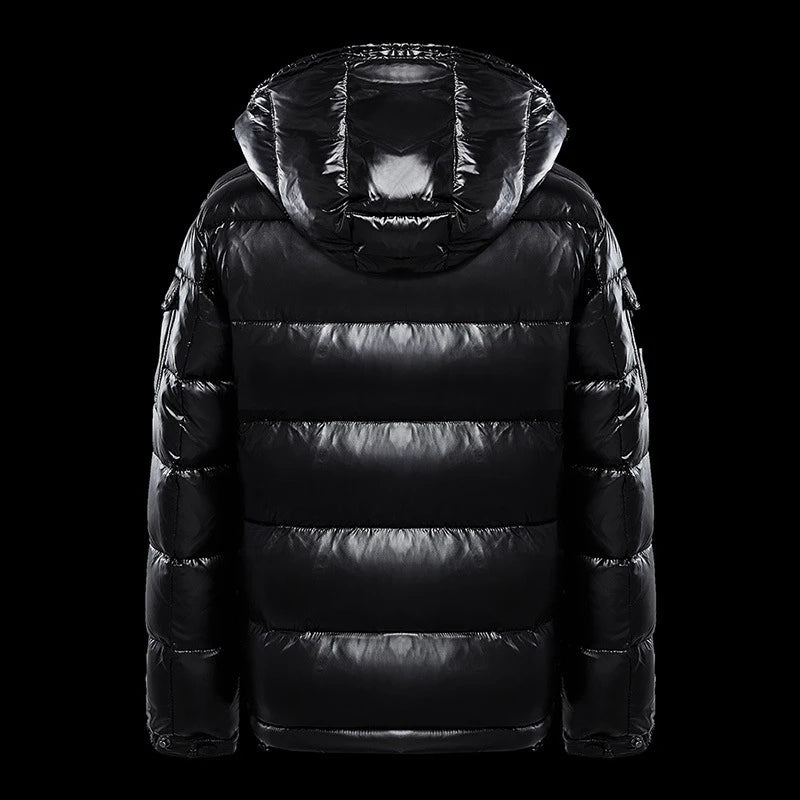 Shiny Thick Parka Ski Jacket