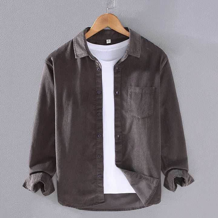 New Youth Fashion Corduroy Shirt