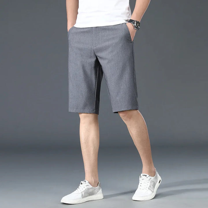 Straight Knee Length Casual Pants