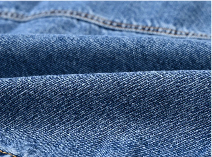 High Waisted Streetwear Denim Jacket