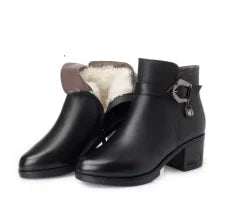 Cozy Wool Lined Non-slip Boots