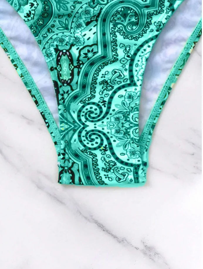 Lovely Push-Up Two-Piece Bikini Set