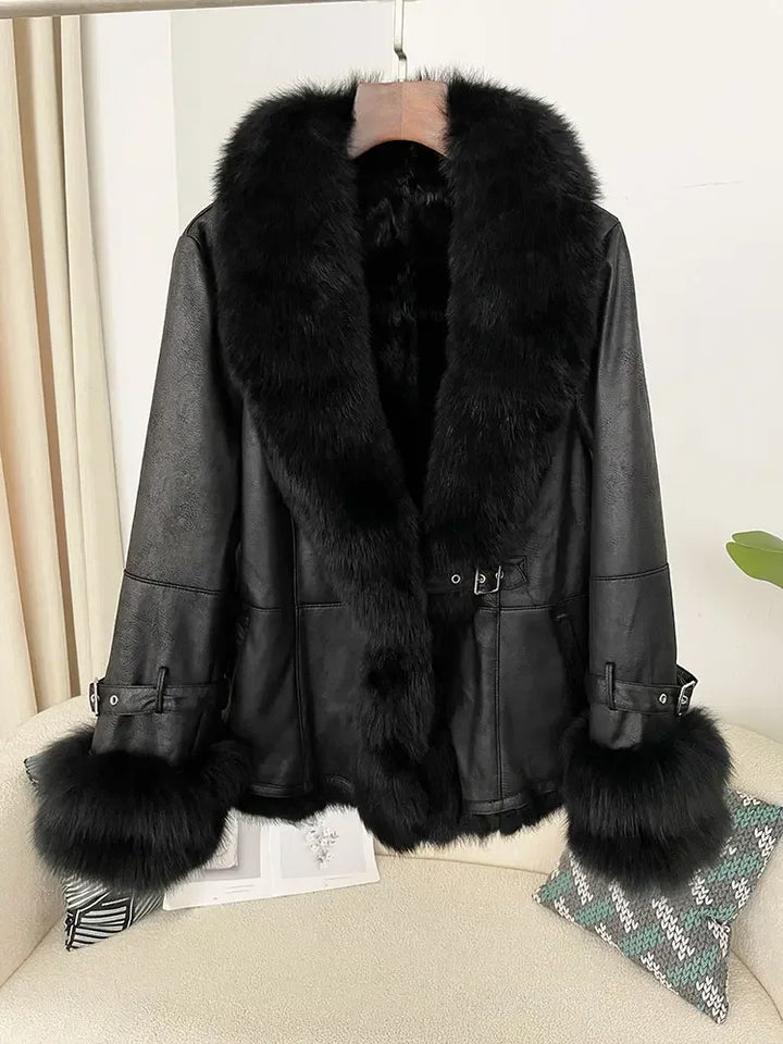 Premium Thick Fur Line Warm Jacket