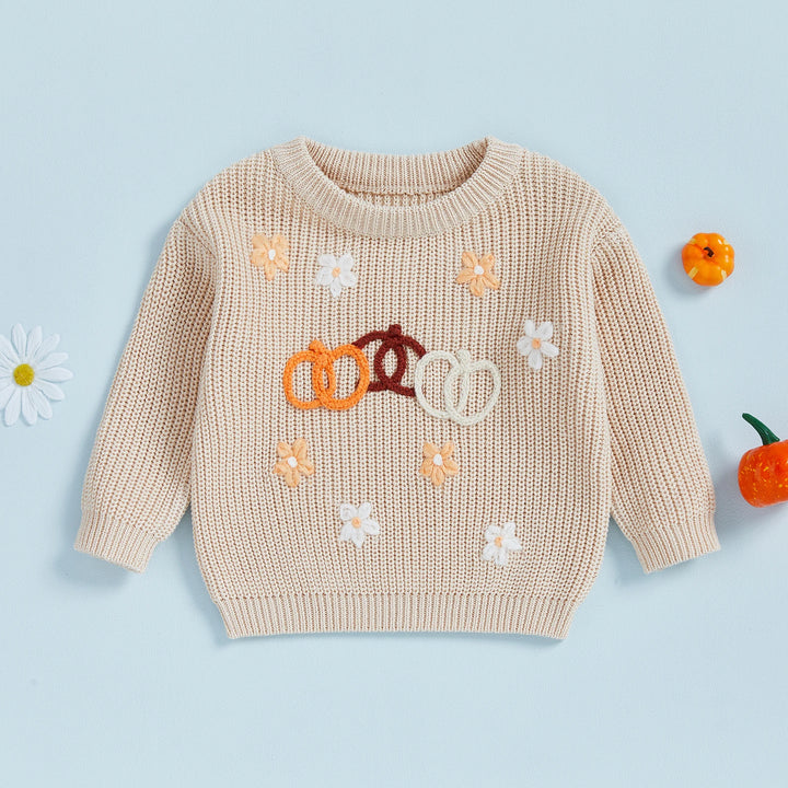 Adorable Embroidered Sweater