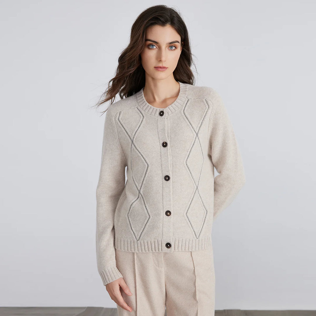 High-end Merino Wool Cardigan