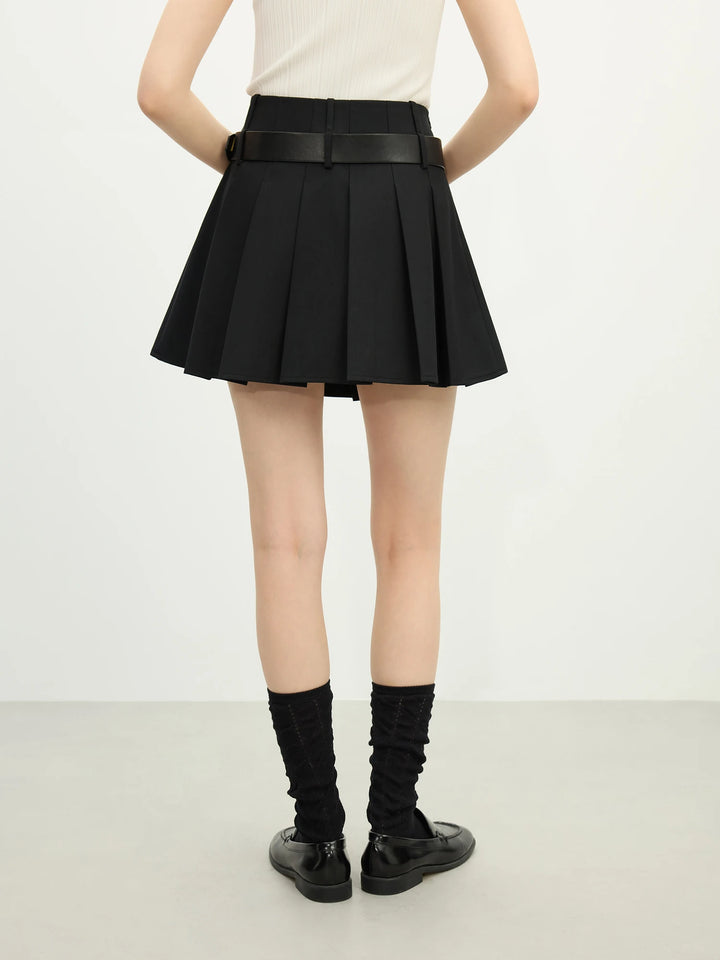Elegant High Waisted Short Skirt