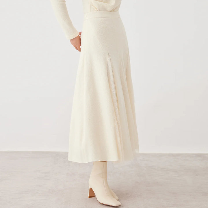 Lovely Pleated A-Line Skirt