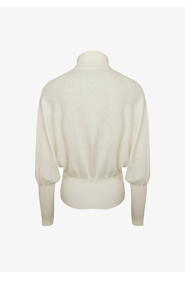 Mock Pocket Turtleneck Sweater