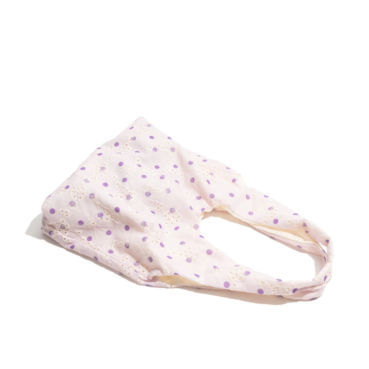 Elegant Lace Embroidery Hobo Bag