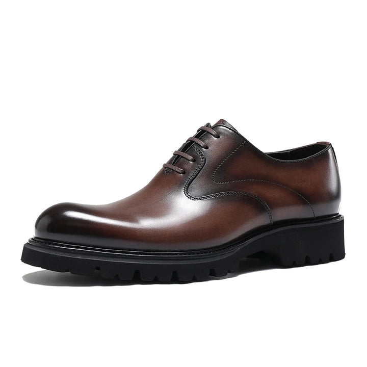 High-end Lace-Up Style Oxford Shoes