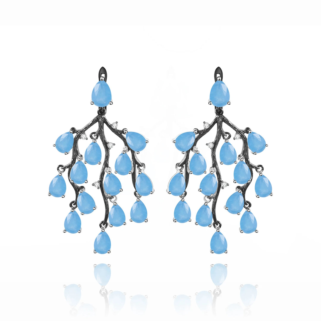 Natural Creative Pine Branch Earrings