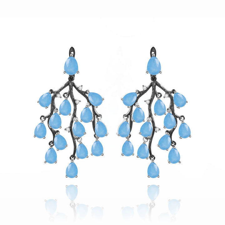 Natural Creative Pine Branch Earrings