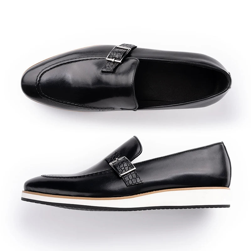 Exquisite Strap Buckles Dress Shoes