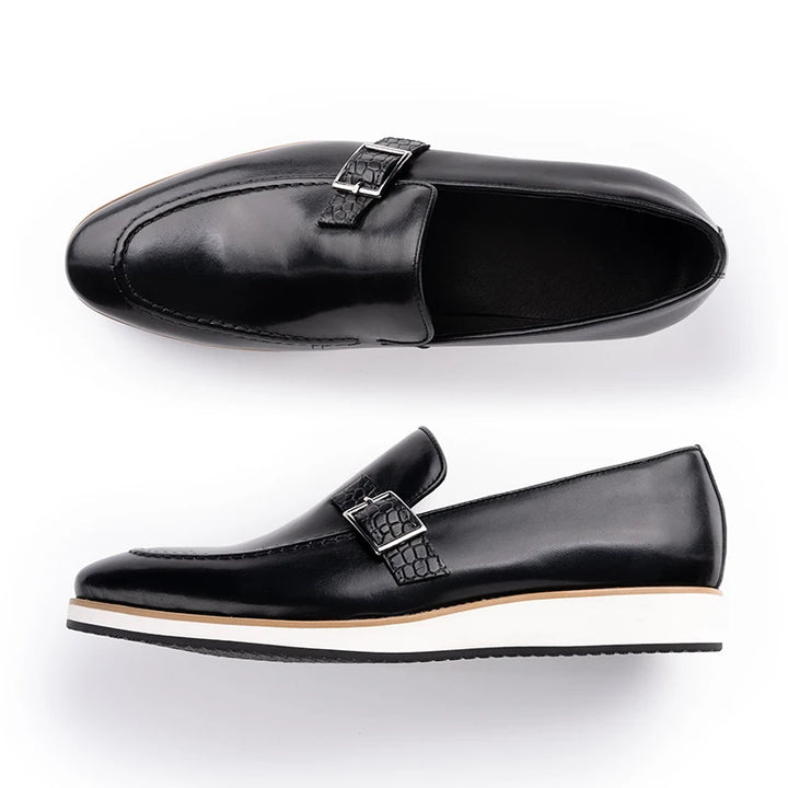 Exquisite Strap Buckles Dress Shoes