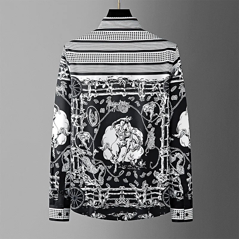 Glorious Printed Social Banquet Shirt