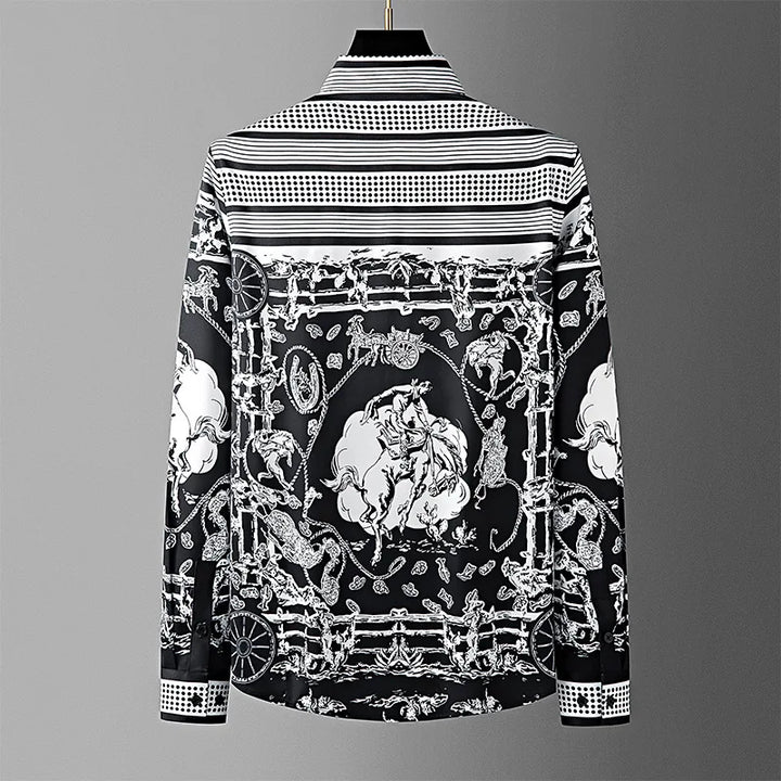 Glorious Printed Social Banquet Shirt