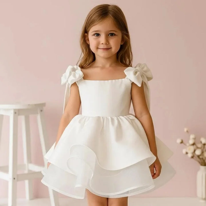 Beautiful Fluffy Bow Baby Girl&