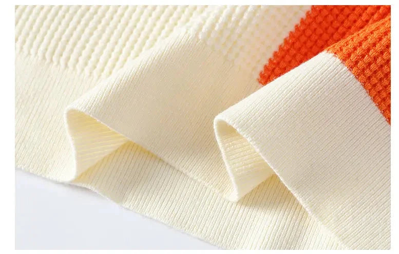 Voguish High-quality Roving Decorated Sweater