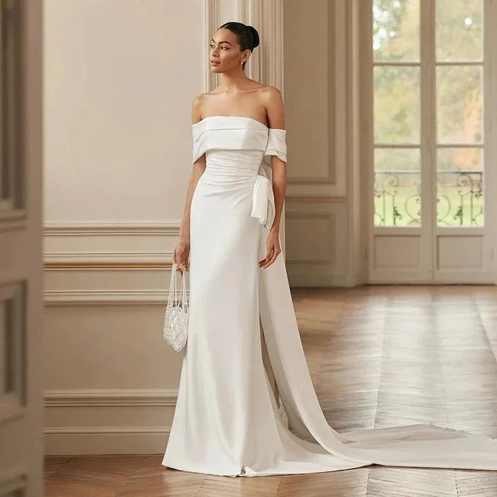 Exquisite Off The Shoulders Bridal Dress