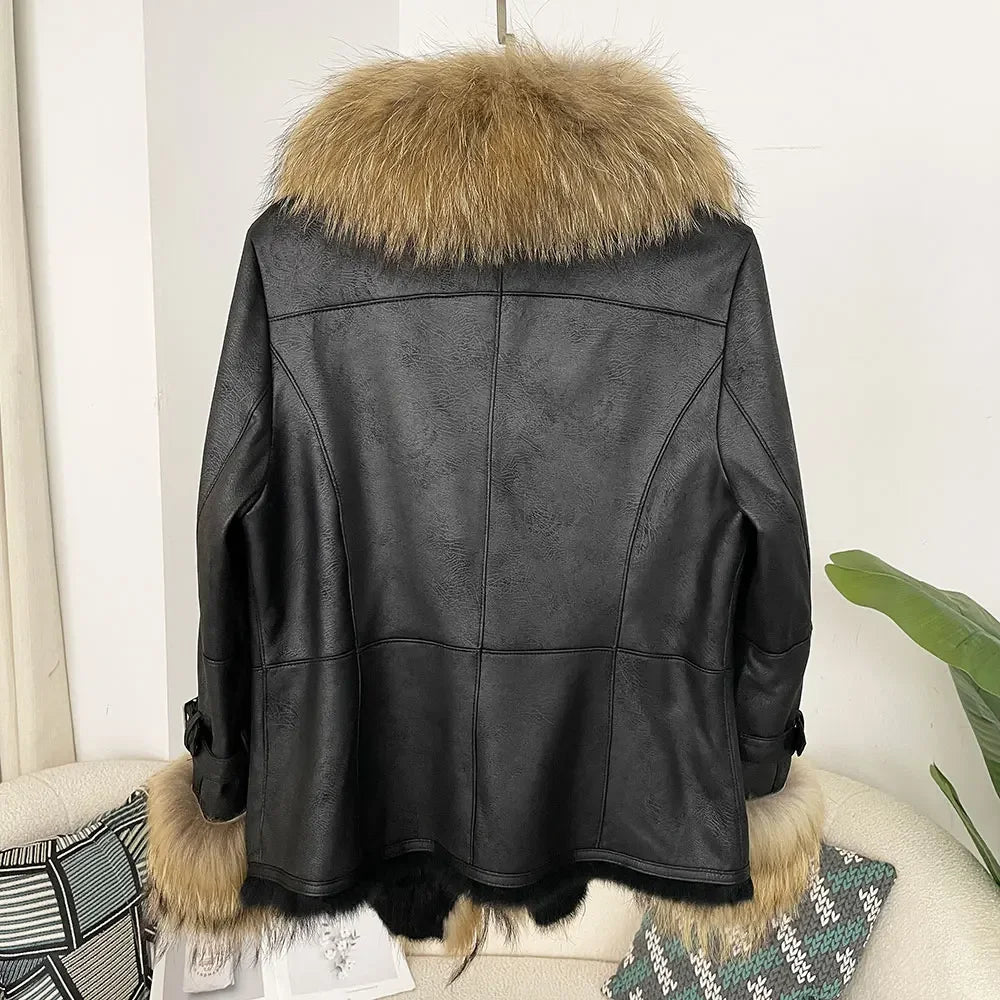 Premium Thick Fur Line Warm Jacket