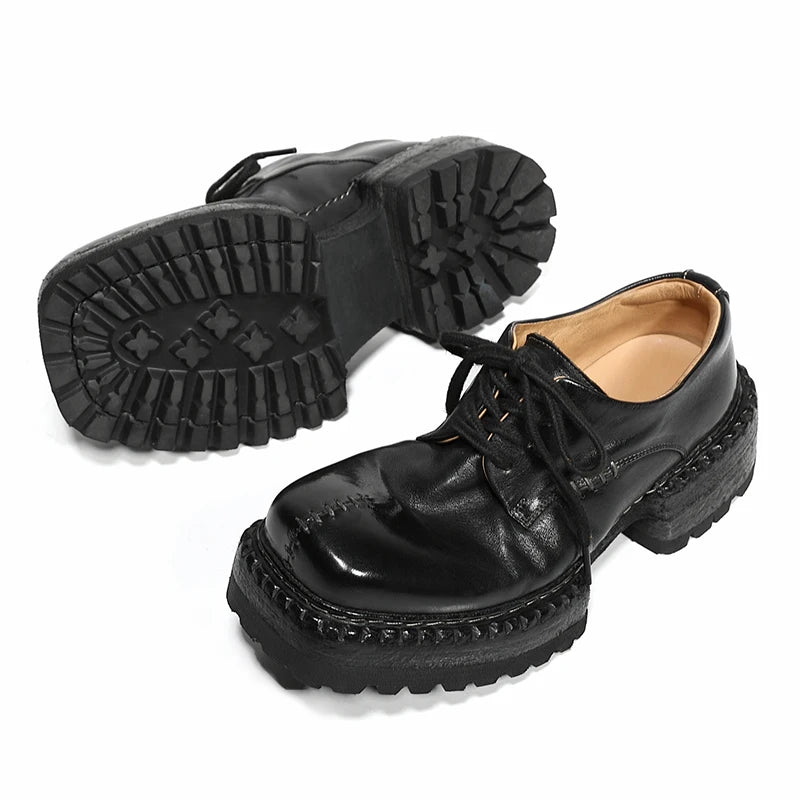 Smart Hand-Sewn Derby Shoes