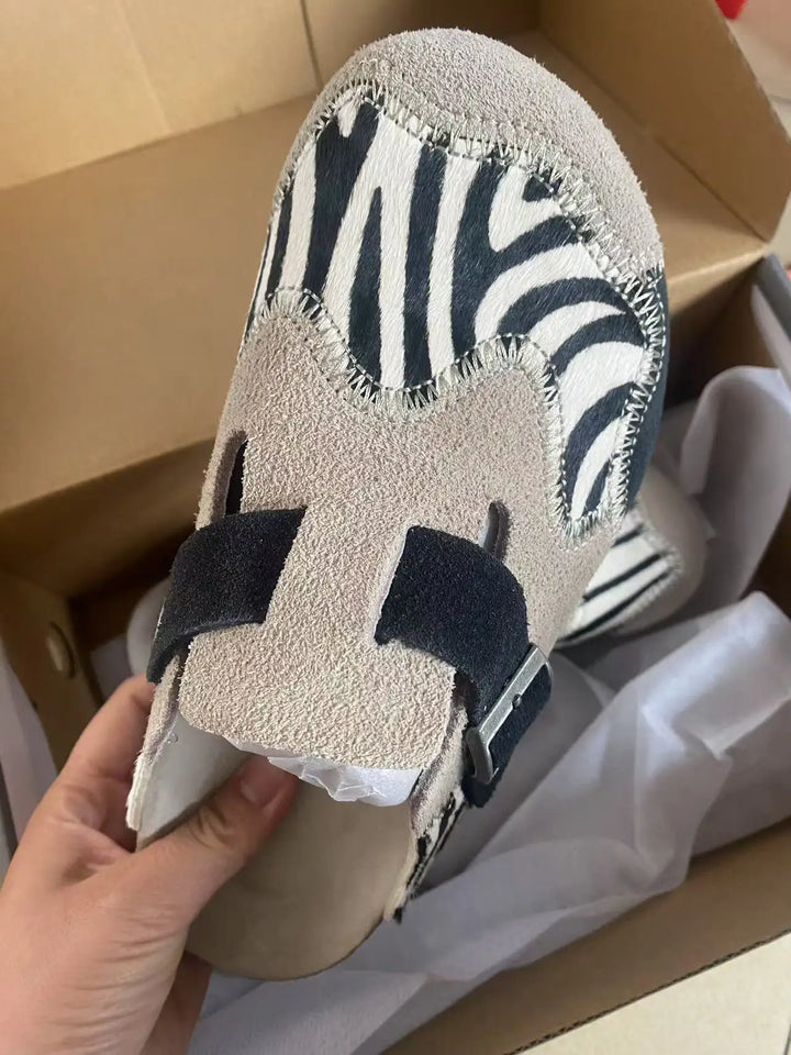 Lovely Leather Cork Mules