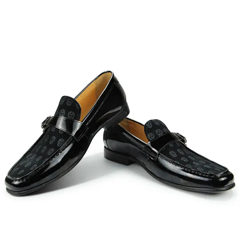 Breathable Cowhide Leather Soft Loafers