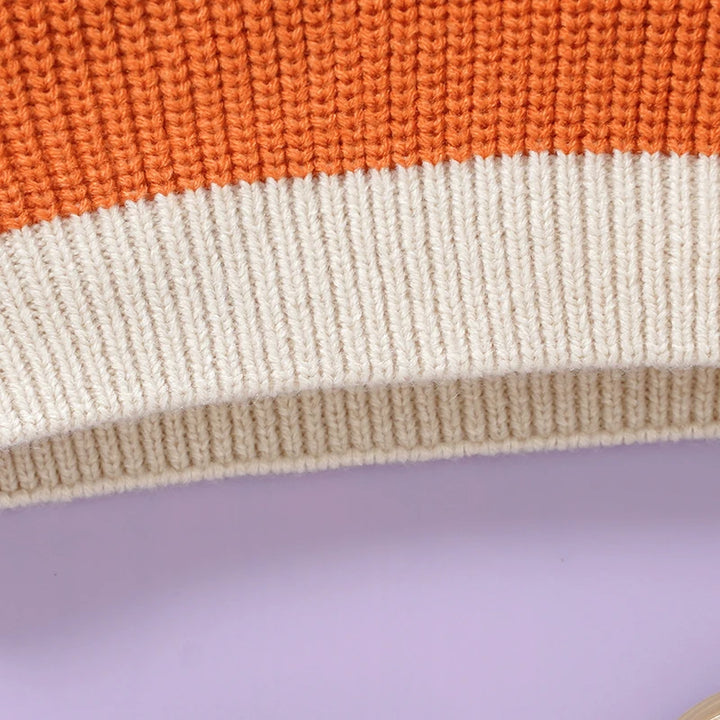 O Neck Warm Knitwear Kids Sweater