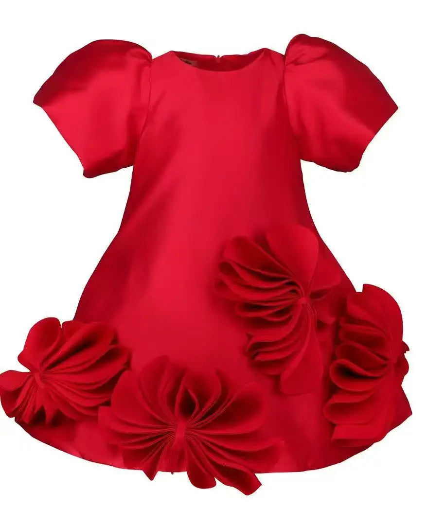 Sweet Flower Pattern Girl&