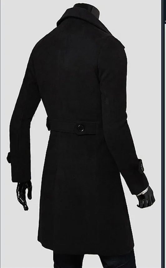Smart Style Double Breasted Trench Coat