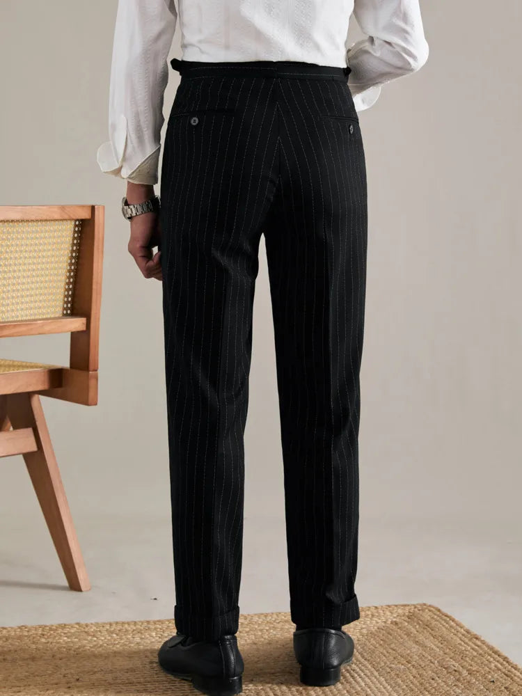Refined High Waist Office Pants