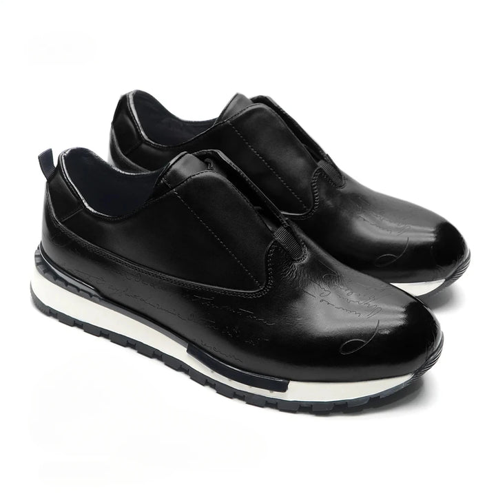 Smart Oxford Leather Sneakers