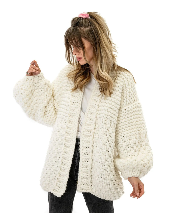 Warm Thick Wool Women's Cardigan
