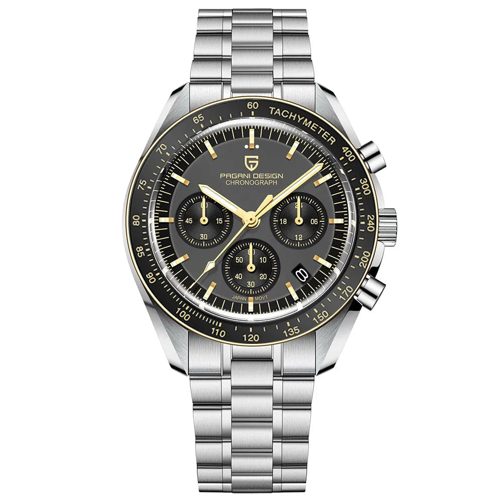 Refined Moon Panda Chronograph Watch
