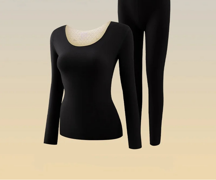 Seamless Thermal Wool Underwear Set