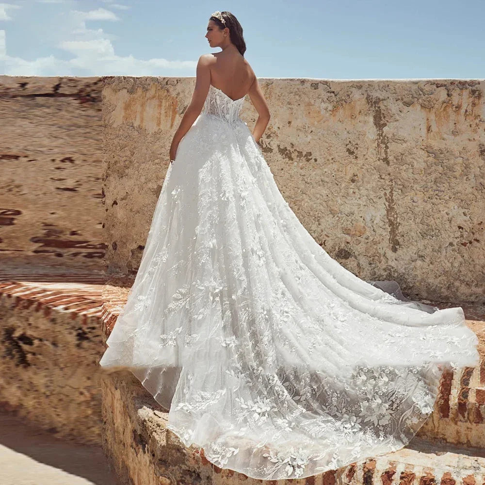 Pleasant A-Line Bridal Ball Gown