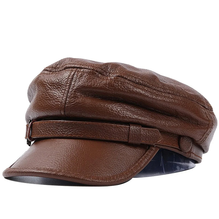Sophisticated Greek Style Flat Cap