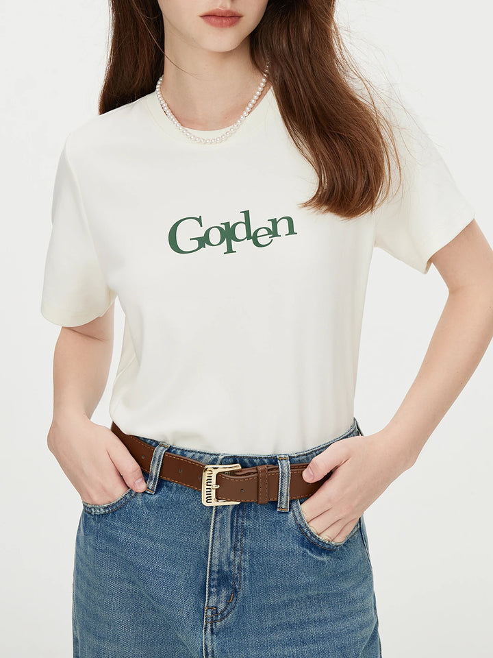 Stylish Letter Print T-Shirt