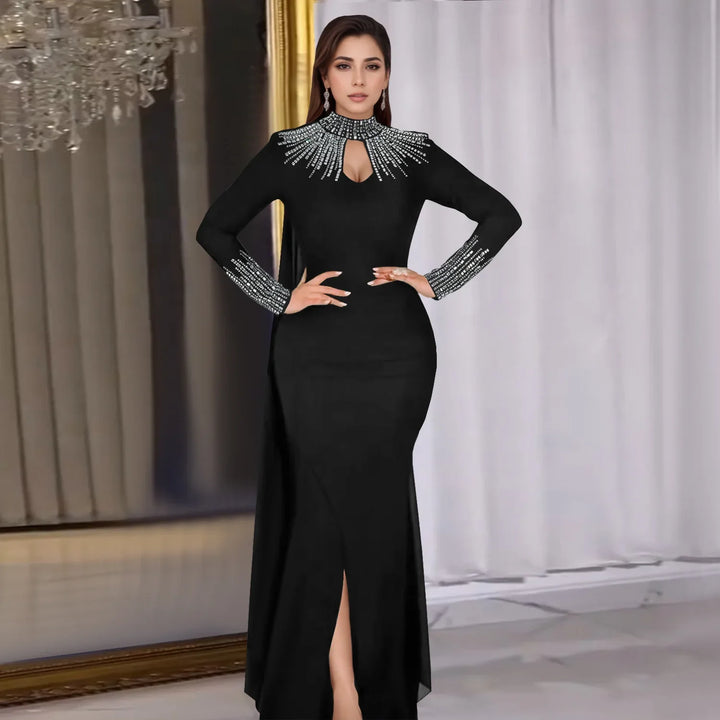 Regal See-through Ankle Length Dress