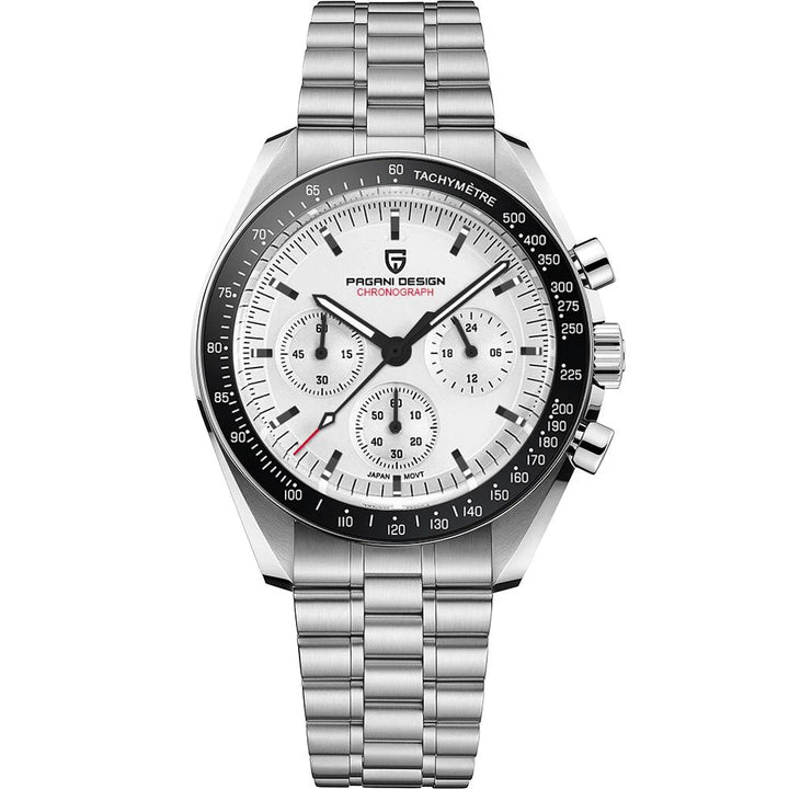 Refined Moon Panda Chronograph Watch