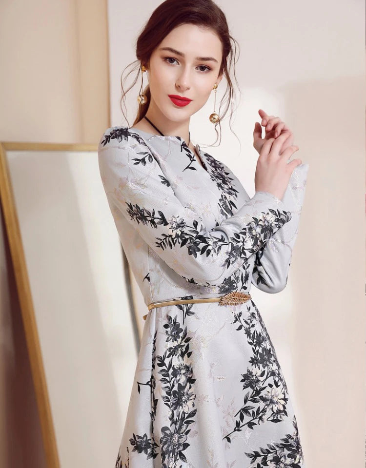 Classic Floral Good Body Maxi Dress