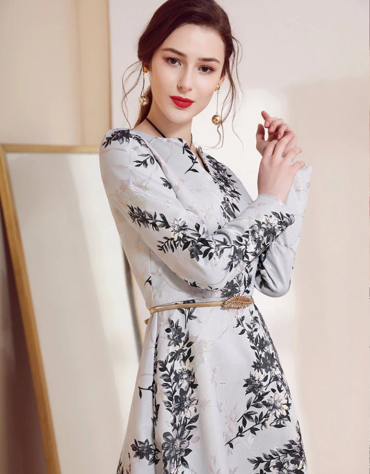 Classic Floral Good Body Maxi Dress