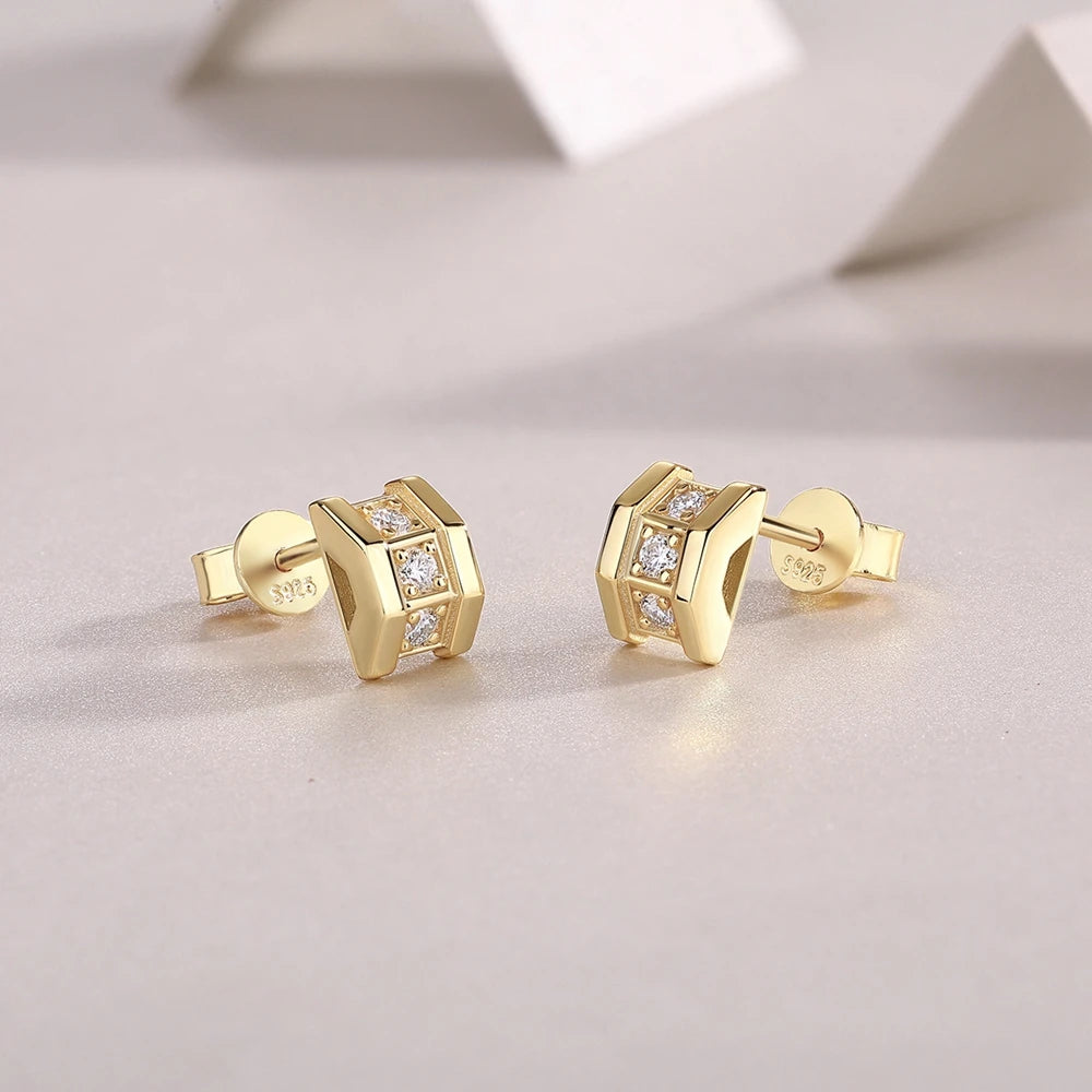 Charming 18K Gold Plated Earrings