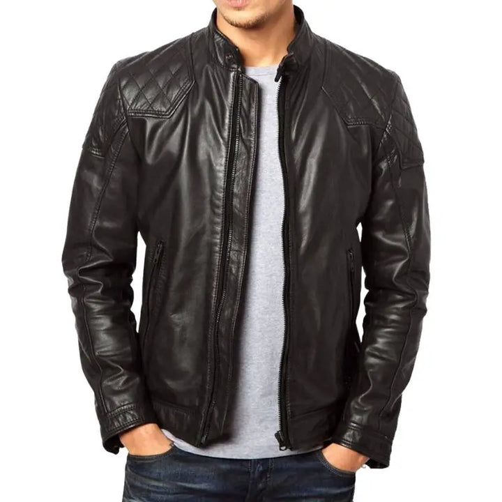 Real Soft Lambskin Leather Jacket