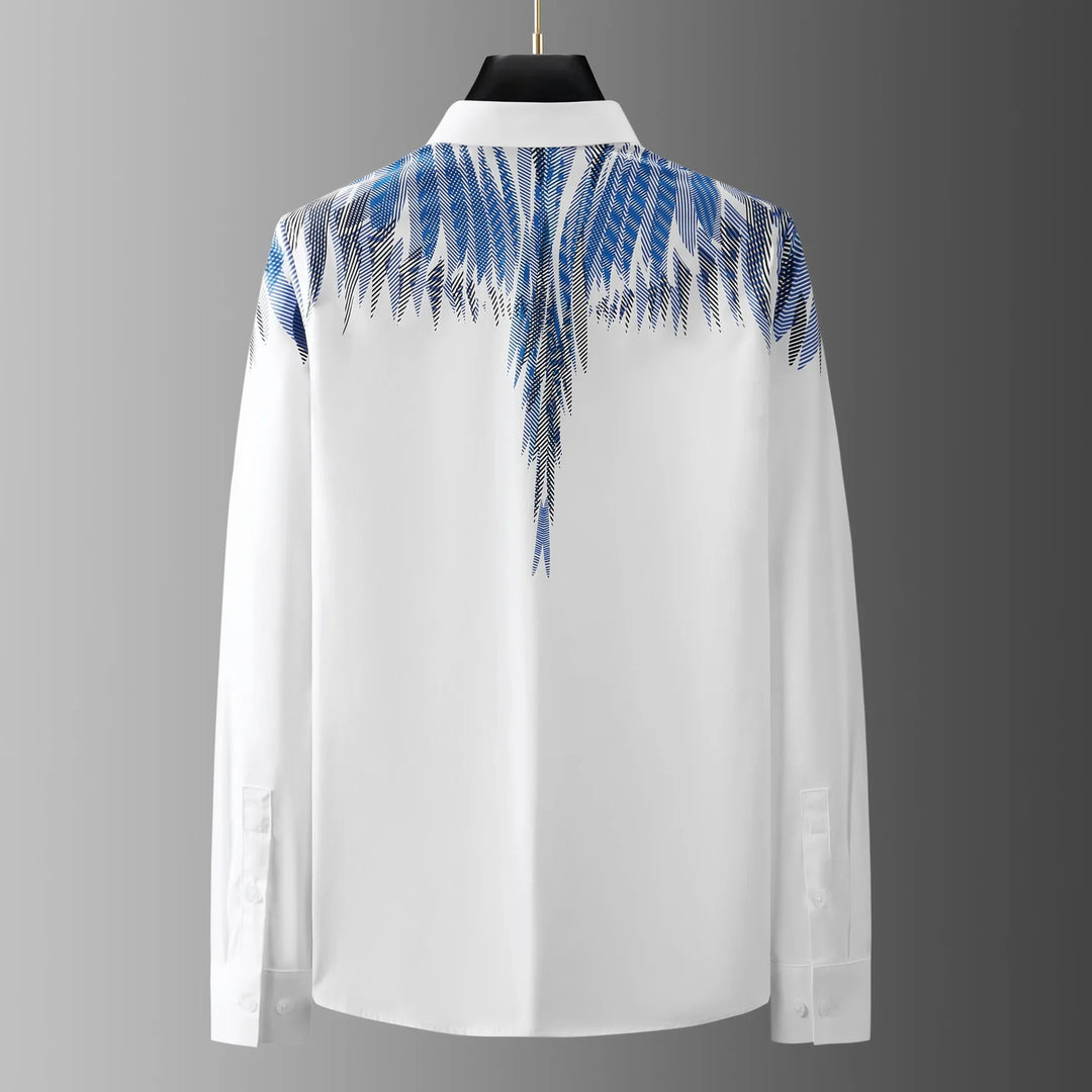 Wings Print Formal Shirts