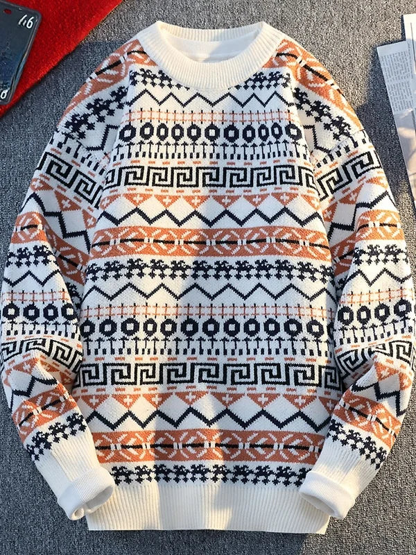 Soft Round Neck Loose Fit Sweater