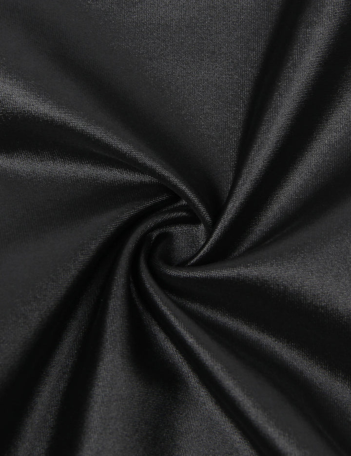 Black Zipper Lace Lingerie